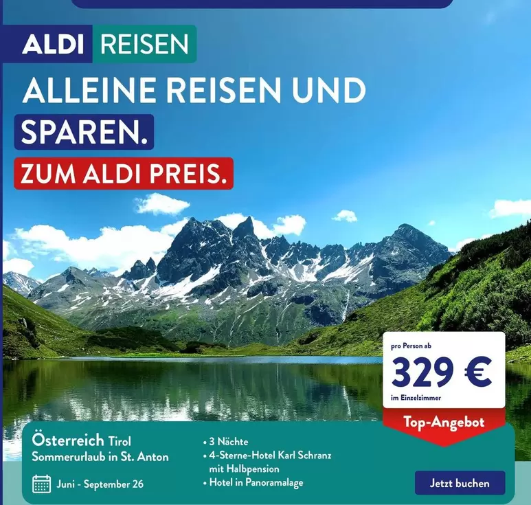 Sommerurlaub in St. Anton