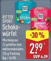 Ritter - Schoko-würfel