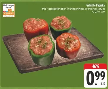 Gefüllte Paprika