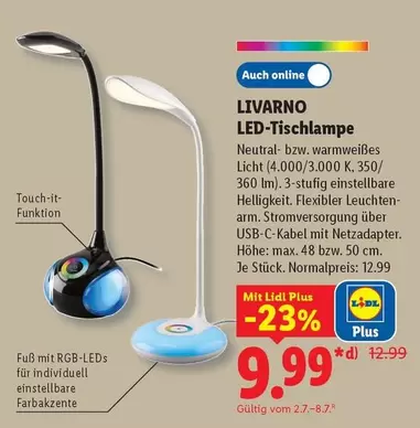 LED-Tischlampe