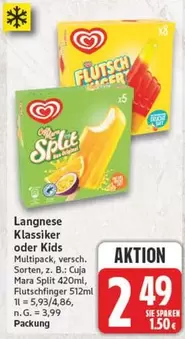 Split - Langnese Klassiker oder Kids