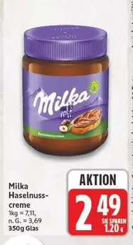 Milka - Haselnuss-creme