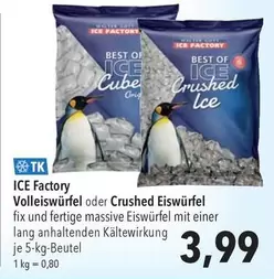 Cube - Volleiswürfel oder Crushed Eiswürfel