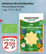 Bio - Andechser  Scheibenkäse
