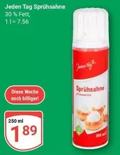 Sprühsahne