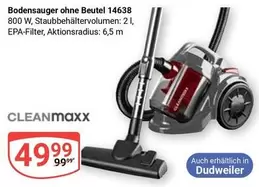 Bodensauger ohne Beutel 14638