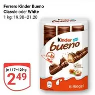Kinder - Bueno Classic oder White