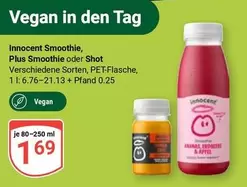 Smoothie, Plus Smoothie oder Shot