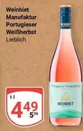Portugieser Weißherbst Lieblich