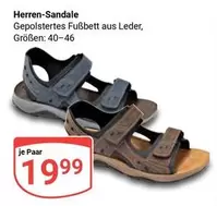 Herren-Sandale