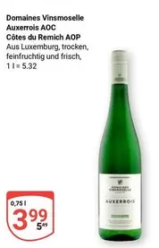 AOC - Auxerrois