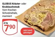 Kräuter- oder Knoblauchsteak