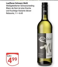 Weiss - Lauffener Schwarz Weiß