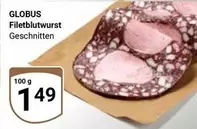 Filetblutwurst Geschnitten