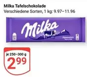 Milka - Tafelschokolade