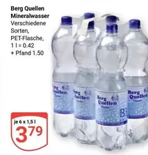 Berg - Mineralwasser