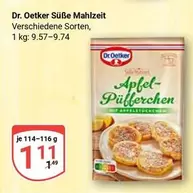 Dr Oetker - Apfel-Püfferchen