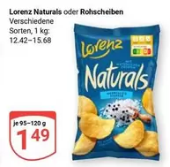 Lorenz Naturals oder Rohscheiben