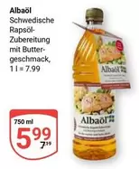 Schwedische Rapsöl-Zubereitung mit Buttergeschmack