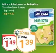 Milram Scheiben oder Reibekäse