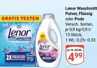 Waschmittel, Pulver, Flüssig oder Pods