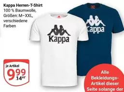 Kappa - Herren-T-Shirt