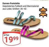 Damen-Pantolette