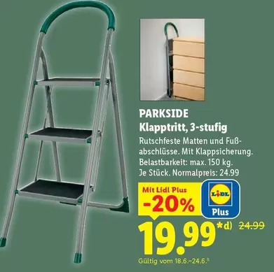 Klapptritt, 3-stufig