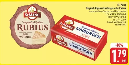 Original All'Igien Limburger