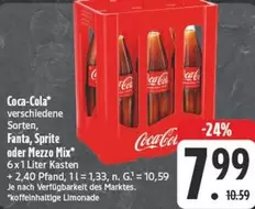 Coca Cola - Verschiedene Fanta, Sprite