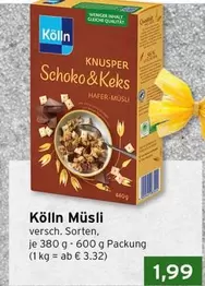 Knusper Schoko & Keks Hafer-Müsli