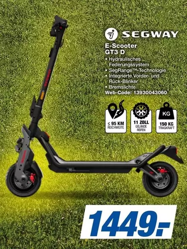 E-Scooter GT3 D