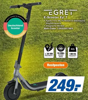 Apple - E-Scooter Ey! 7
