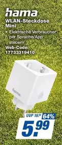 Hama - WLAN-Steckdose Mini