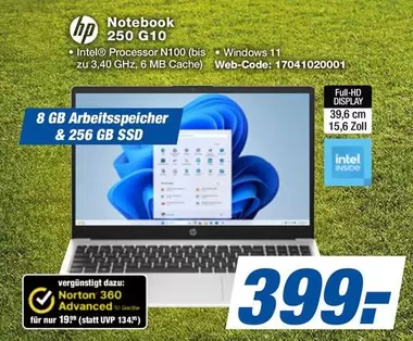 Hp - Notebook 250 G10