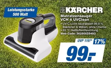 Karcher - Matratzensauger VCH 4 UVClean