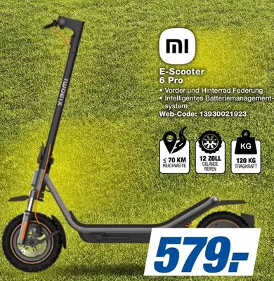 Xiaomi - E-Scooter 6 Pro