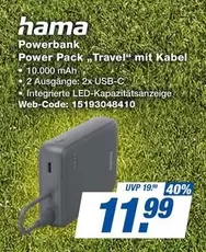 Hama - Power Pack "Travel" mit Kabel
