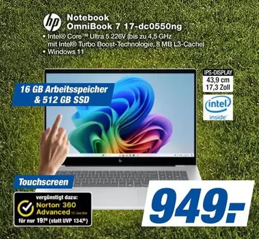 Hp - OmniBook 7 17-dc0550Ng