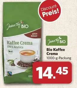 Bio - Kaffee Crema 100% Arabica