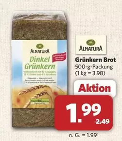 Bio - Grünkern Brot
