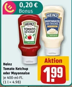 Heinz - Tomato Ketchup oder Mayonnaise