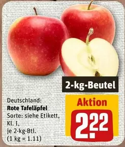 Rote Tafeläpfel