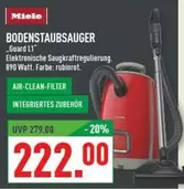 Miele - BODENSTAUBSAUGE