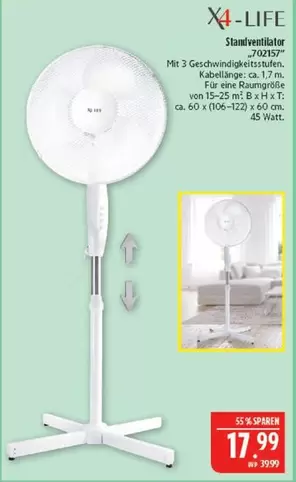 Standventilator 702157
