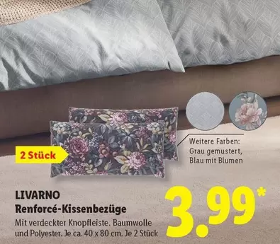 Renforcé-Kissenbezüge