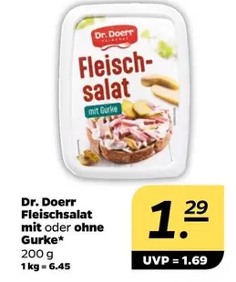 Fleischsalat mit Gurke