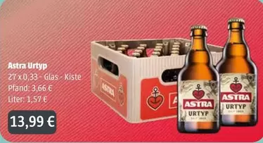 Astra - Urtyp 27 x 0,33 - Glas - Kiste