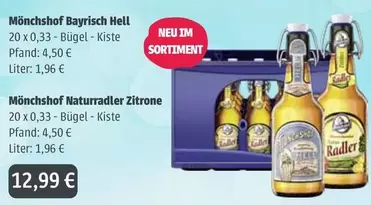 Bayrisch Hell, Naturradler Zitrone