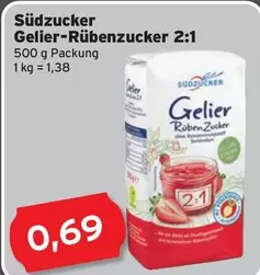 Gelier-Rübenzucker 2:1